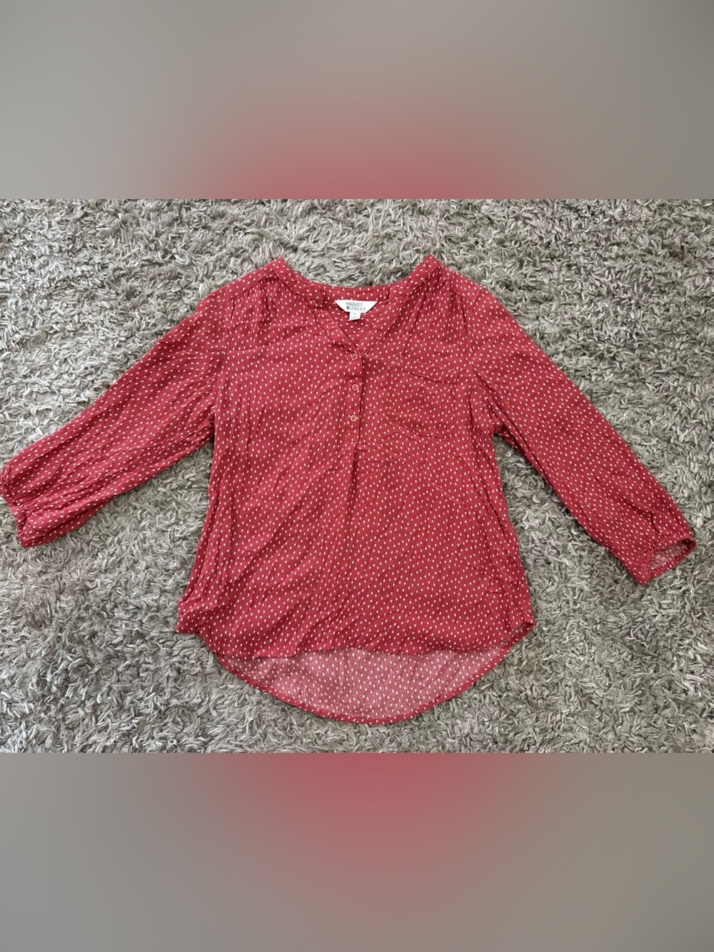 MARKET & SPRUCE MEDIUM ✨loose fit blouse excellent condition